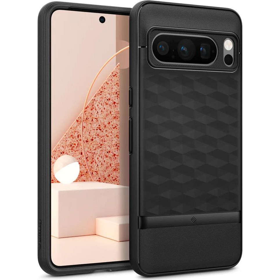 Etui Spigen Caseology Parallax do Pixel 8 Pro, czarne 